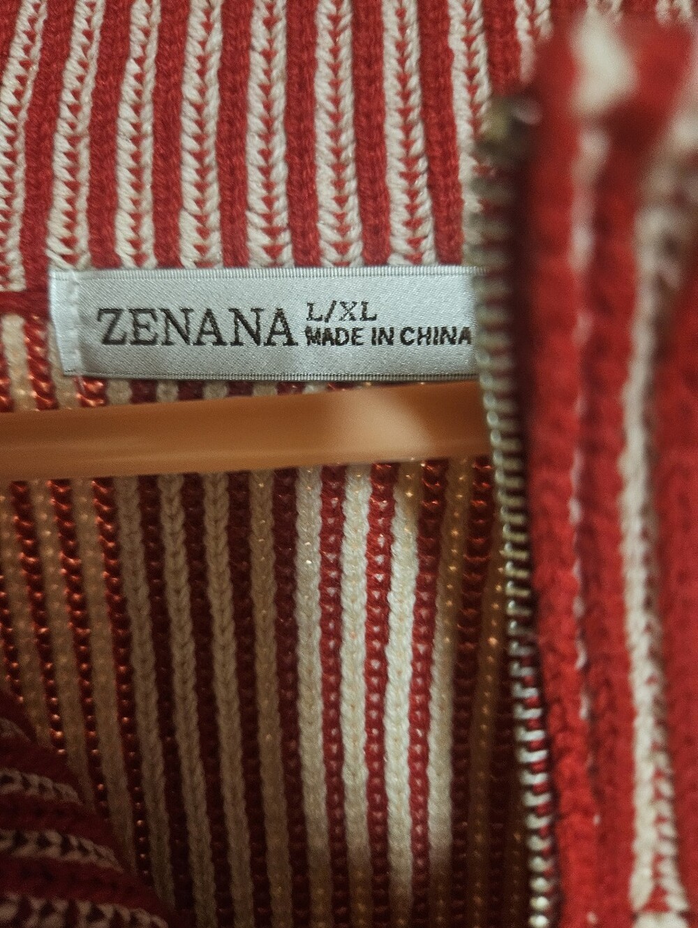 Womens Ribbed Sweater - Picture 2 of 2
